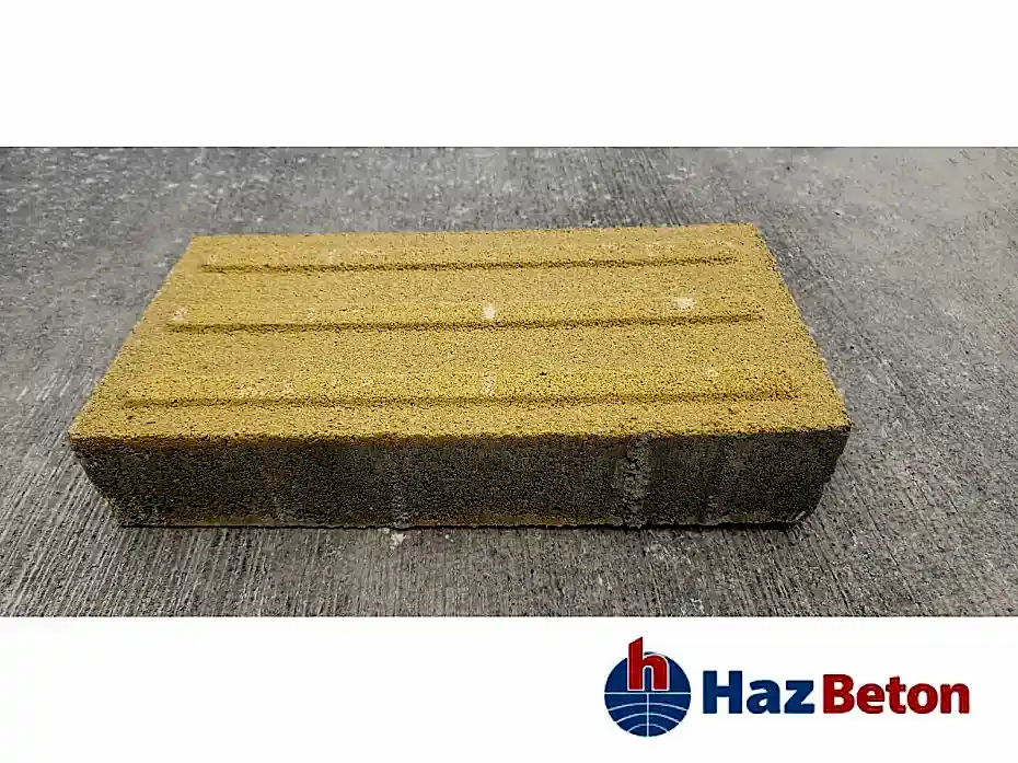 Görme Engelli Taşı 20x40x8 cm 2